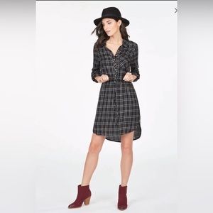 ⭐️👗JUSTFAB PLAID SHIRT DRESS👗⭐️